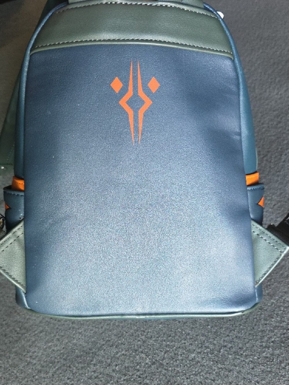 Loungefly Star Wars Ahsoka Tano Mini Backpack - Orange, White, Black, Gold - Picture 10 of 11